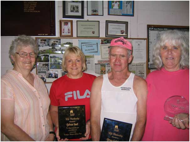 2006 Carol Summergill, Belinda Issell, Bruce Salisbury and Margaret Salisbury