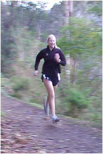 Jodie Healy at Walhalla Wound Up Run