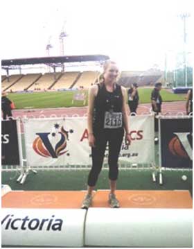 Tanya Eagle wins Bronze medal at the Victorian Youth Championships